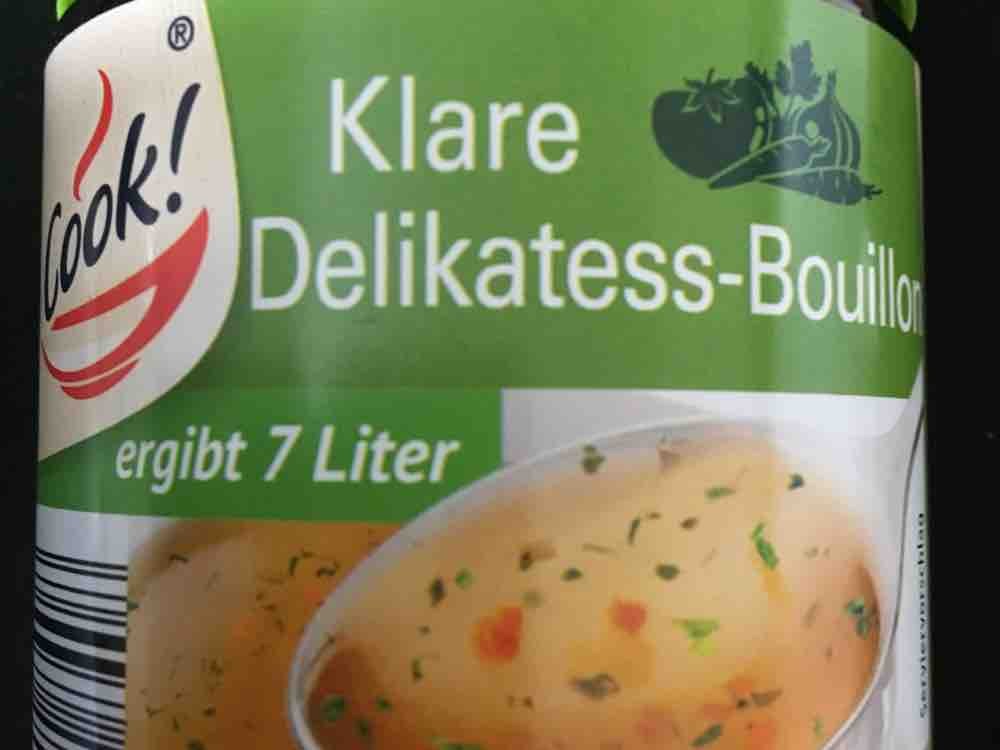 Klare Delikatess-Bouillon, in Gramm umgerechnet von lisafuu | Hochgeladen von: lisafuu