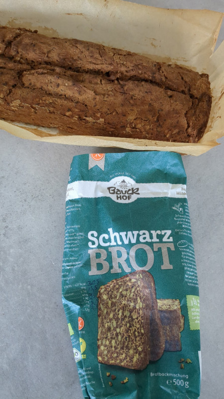 Schwarzbrot, Backmischung fertig gebacken von bs110990 | Hochgeladen von: bs110990