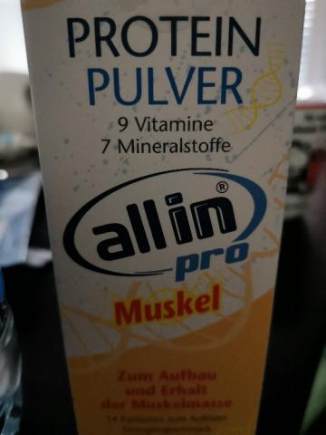 Allin pro Muskel Protein Pulver von T. S. | Hochgeladen von: T. S.