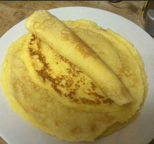 Eierpfannkuchen, Milch 1,5% von 6elociN | Hochgeladen von: 6elociN