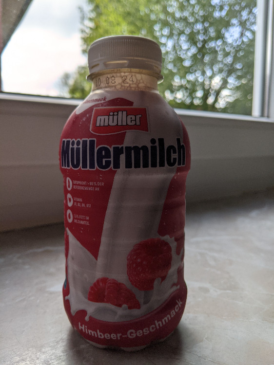 Müllermilch, Himbeer-Geschmack von Al Dente | Hochgeladen von: Al Dente