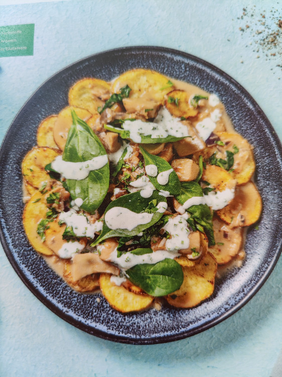 HelloFresh Röstkartoffeln mit Kräuterseitlingsrahm von rebbanana | Hochgeladen von: rebbanana