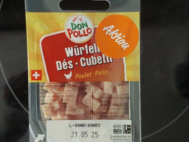 Würfel Poulet von VKO | Hochgeladen von: VKO Würfel Poulet von VKO | Hochgeladen von: VKO