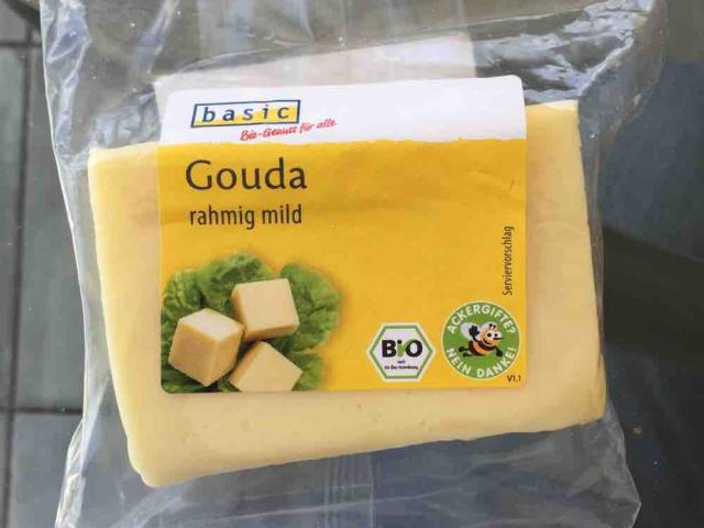 bio Gouda basic, rahmig mild Fett 48% i.Tr von gsar | Hochgeladen von: gsar