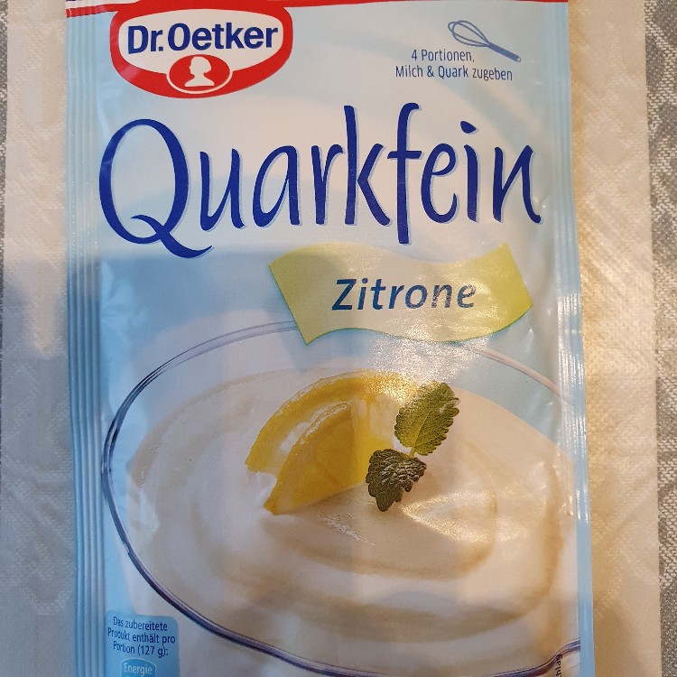 Quarkfein Zitrone, nur Pulver von Nini53 | Hochgeladen von: Nini53