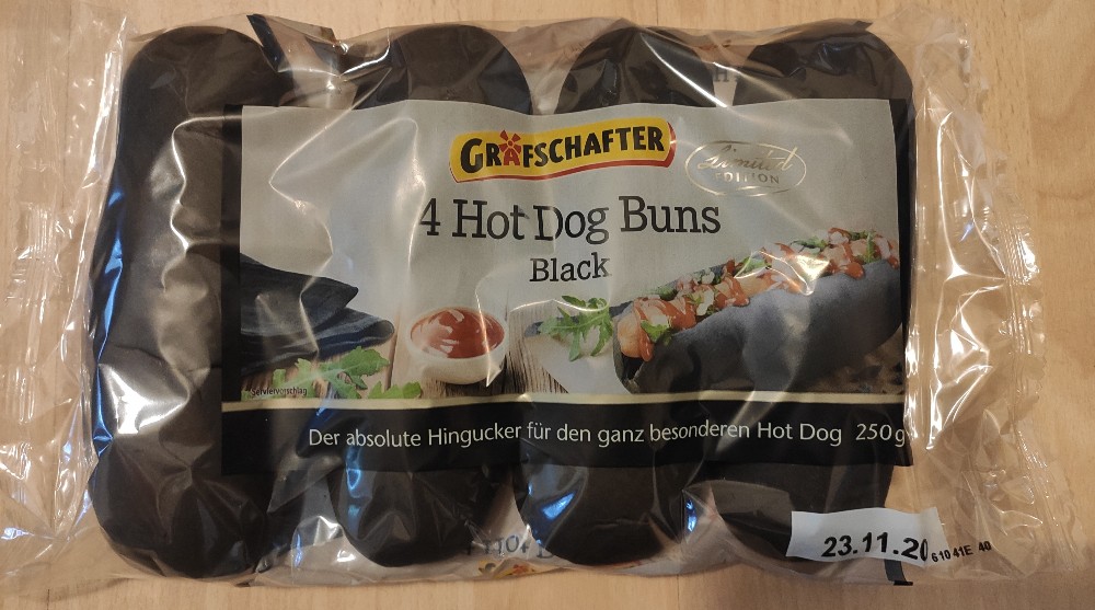 Hot Dog Buns Black, Limited Edition von jl23 | Hochgeladen von: jl23