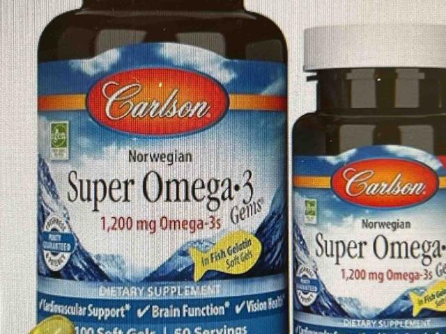 Carlson Labs, Super Omega-3, 1200mg, Weichkapseln von Jochen07 | Hochgeladen von: Jochen07