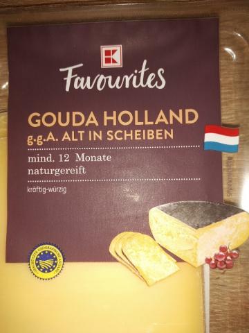 Gouda Holland g.g.A alt in Scheiben 48% Fett i.Tr. von HolgerT | Hochgeladen von: HolgerT