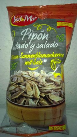 Pipn tostado y salado, Riesensonnenblumenkerne mit Salz | Hochgeladen von: Schwarzbär