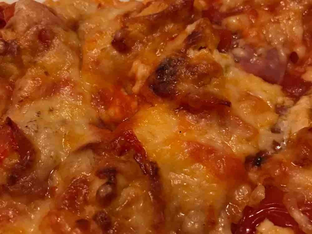 Selbstgemacht, Pizza Salami Schinken Kalorien - Pizza - Fddb