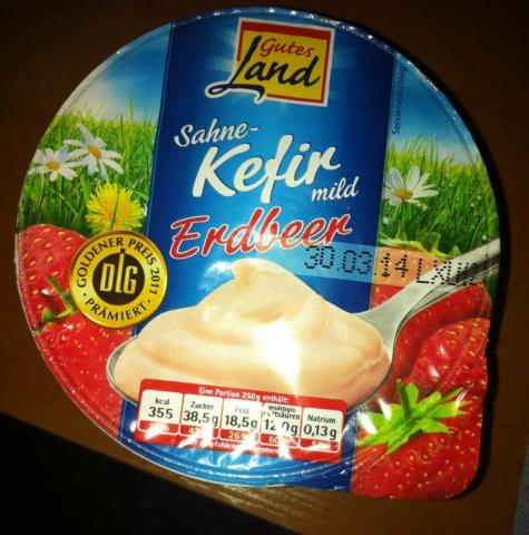 Sahne Kefir Mild, Erdbeere | Hochgeladen von: peter.mueller.franken