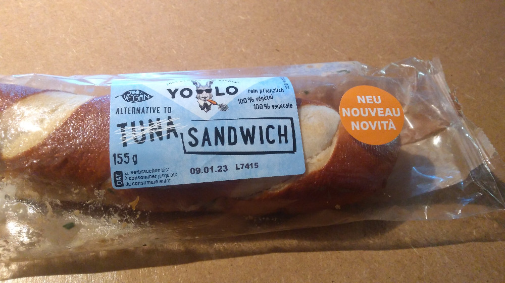 Yolo Sandwich Tuna Alternative, rein pflanzlich von JonesFr | Hochgeladen von: JonesFr