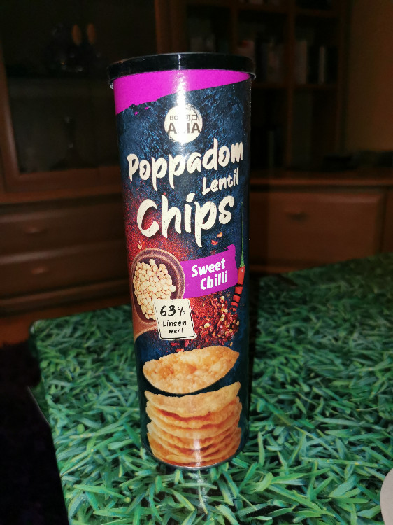 Poppadom Lentil Chips, Sweet Chilli von Stella Falkenberg | Hochgeladen von: Stella Falkenberg