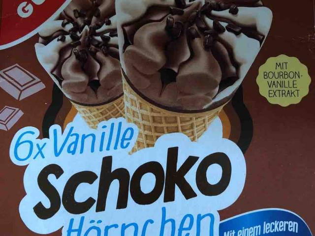 Vanille Schoko Hörnchen, Kern aus Schoko Sauce von kaplangoezue | Hochgeladen von: kaplangoezue