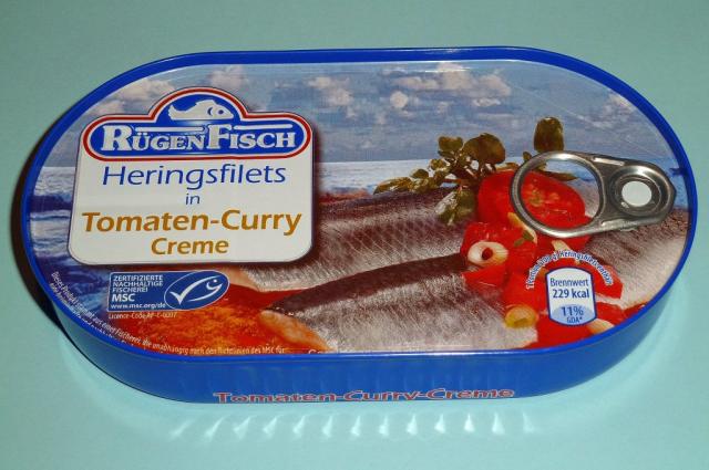 Heringsfilets in Tomaten-Curry-Creme, Fisch | Hochgeladen von: walker59