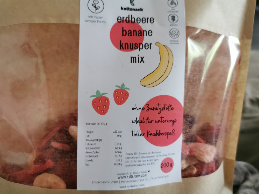 kultsnack Erdbeere Banane Knuspermix von AlexMütze | Hochgeladen von: AlexMütze