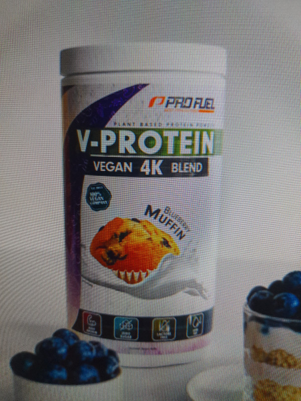 V-Protein 4K Blend Blueberry Muffin, vegan von 123christoph  | Hochgeladen von: 123christoph 