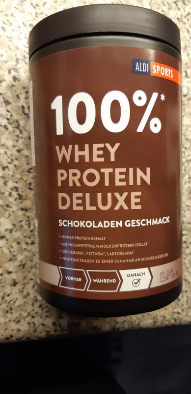 Whey Protein Deluxe (Schokolade/Aldi Sports), mit Milch von snOO | Hochgeladen von: snOOss