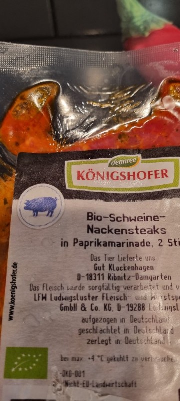 Bio-SchweineNackensteaks, in Paprikamarinade von KiSche05 | Hochgeladen von: KiSche05