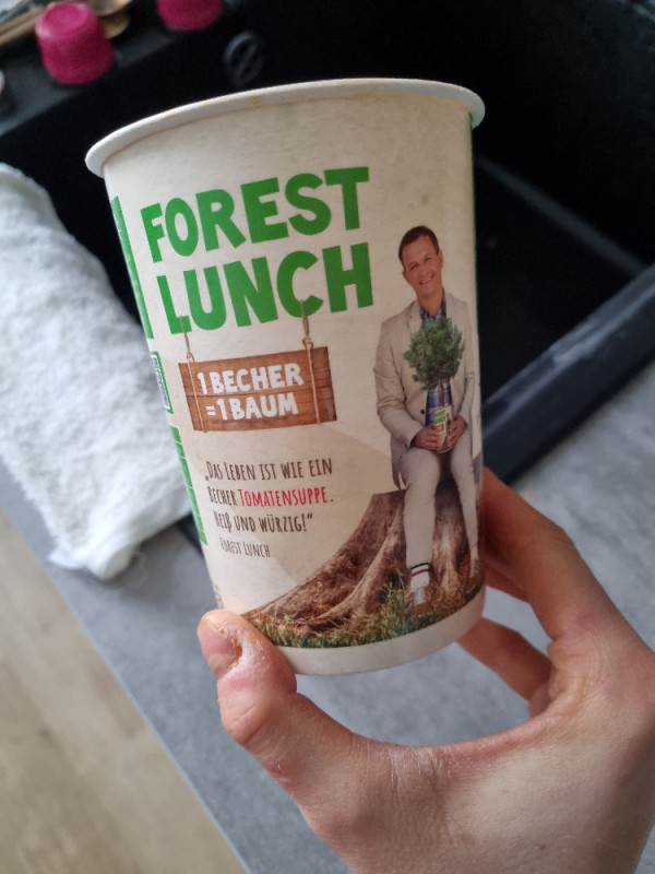 Forest Lunch, vegane Bio-Tomatensuppe mit Nudeln von Lara1608 | Hochgeladen von: Lara1608