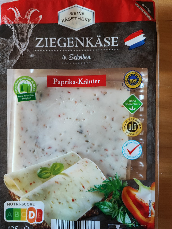 Ziegenkäse Paprika - Kräuter., in Scheiben von Floriane5 | Hochgeladen von: Floriane5