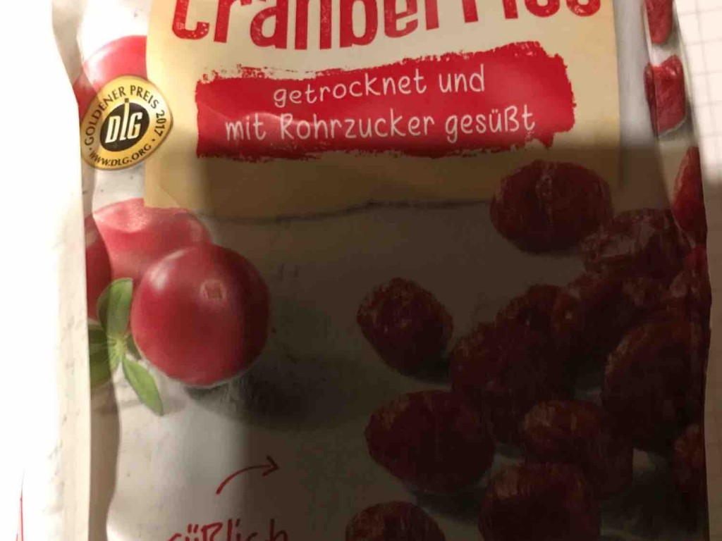 Cranberries Bio, Getrocknet und mit Rohrzucker gesüßt von Dianau | Hochgeladen von: DianaundDaniel
