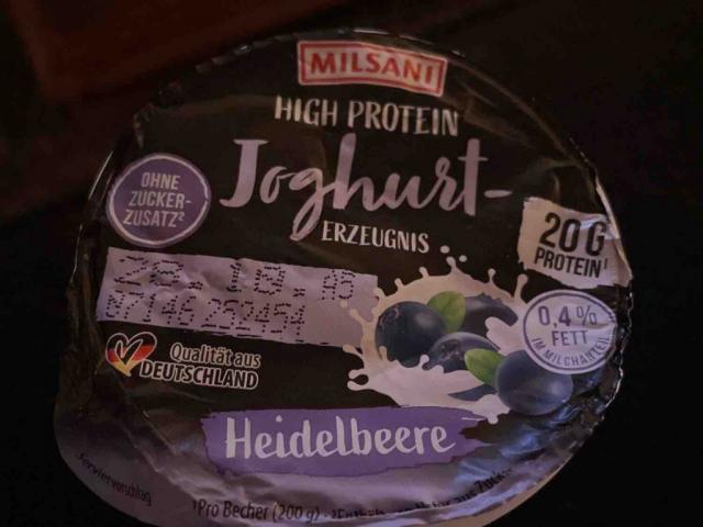 High Protein Joghurt, Heidelbeere von christne | Hochgeladen von: christne