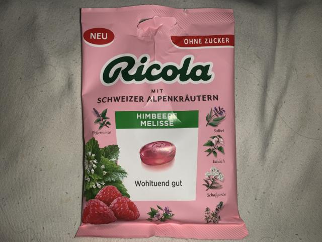 Ricola ohne Zucker, Himbeere Melisse | Hochgeladen von: rks