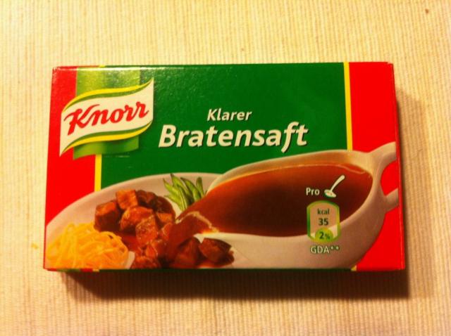 Knorr Klarer Bratensaft Würfel | Hochgeladen von: woelkchen2686