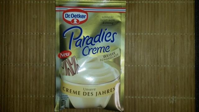 Paradies Creme, weiße Schokolade | Hochgeladen von: KeepWeight