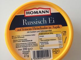 Russisch Ei in Aspik auf Fleischsalat | Hochgeladen von: LutzR