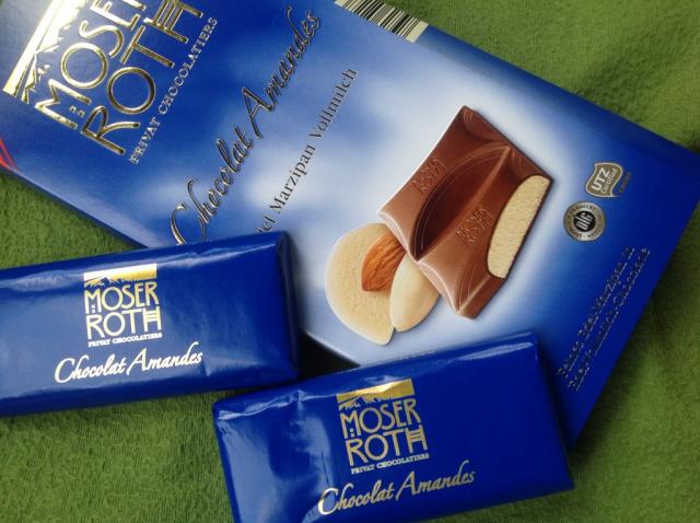 Moser Roth Chocolat Amandes, Edel Marzipan Vollmilch | Hochgeladen von: anne369