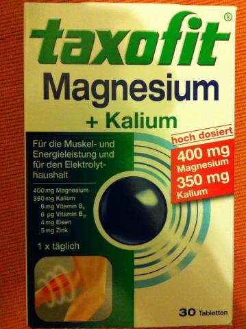 Taxofit Magnesium + Kalium | Hochgeladen von: wuschtsemmel