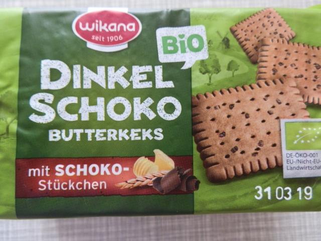 Bio-Dinkel-Butterkeks, mit Schokolade  | Hochgeladen von: Jeannette Crone