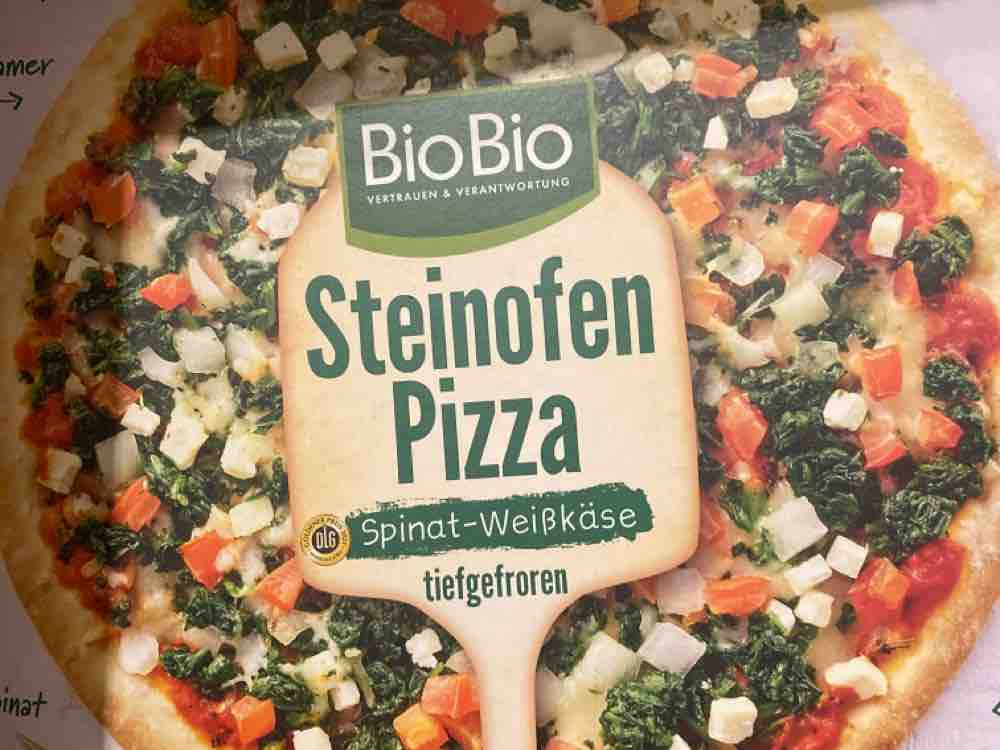 Steinofen Pizza, Spinat-Weißkäse von ascha | Hochgeladen von: ascha