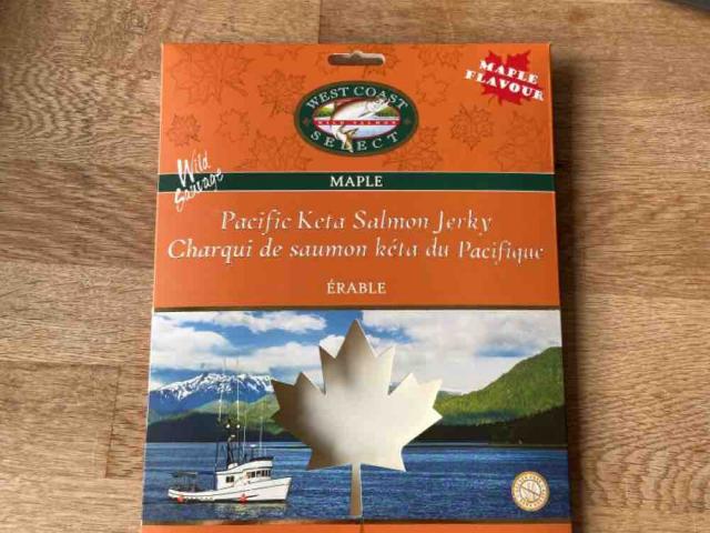 Pacific Keta Salmon Jerky, Maple Flavour by tmjsmithers | Uploaded by: tmjsmithers