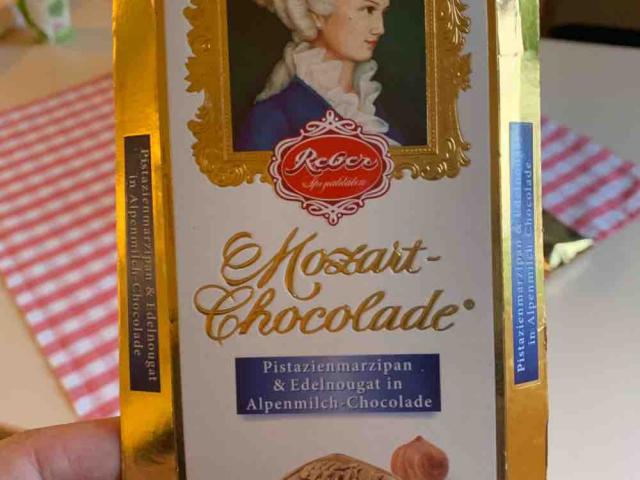 Mozart Chocolade, Pistazienmarzipan & Edelnougat von Schara | Hochgeladen von: Schara