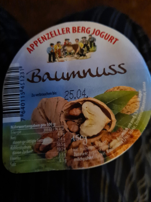 Appenzeller Berg Joghurt Baumnuss von TF65 | Hochgeladen von: TF65