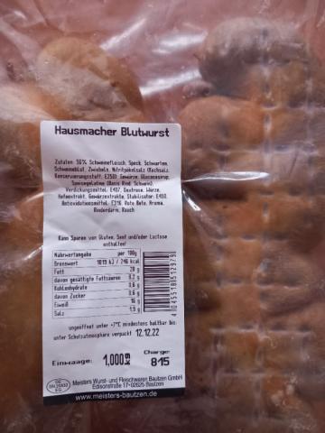 Hausmacher Blutwurst von RosaRot29102019 | Hochgeladen von: RosaRot29102019