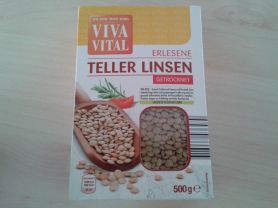 Viva Vital, Teller Linsen (getrocknet) Kalorien - Getrocknetes