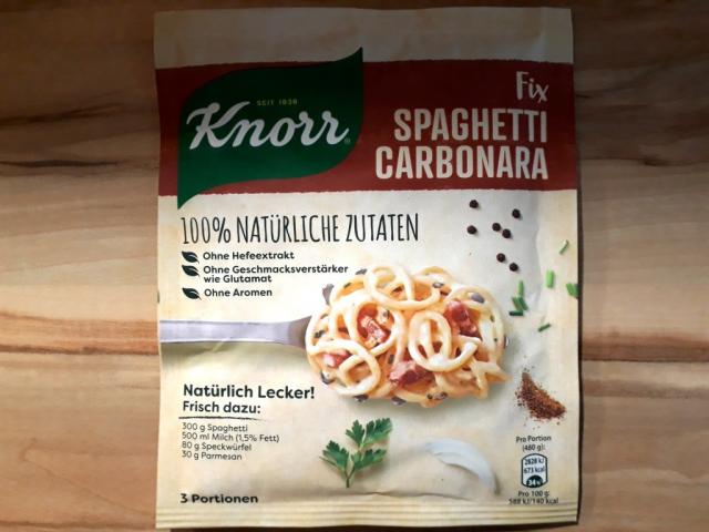 Spaghetti Carbonara, natürliche Zutaten | Hochgeladen von: cucuyo111