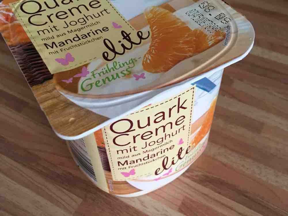 Quark Creme Mandarine, mit Joghurt, mild aus Buttermilch von Spe | Hochgeladen von: Speckerna