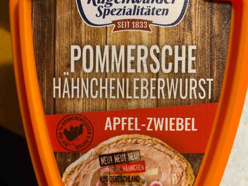 Pommersches Hähnchenleberwurst, Apfel-Zwiebel von DrK1958 | Hochgeladen von: DrK1958