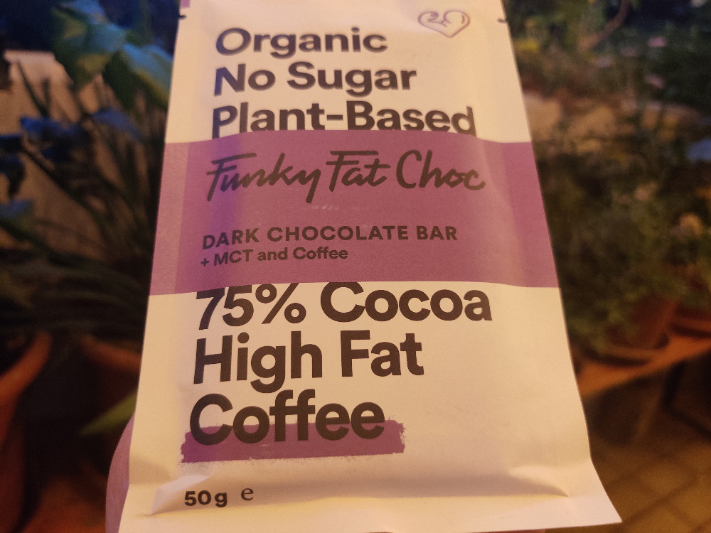 funky fat choc dark 75 % cocoa, + MCT and Coffee von junjan | Hochgeladen von: junjan