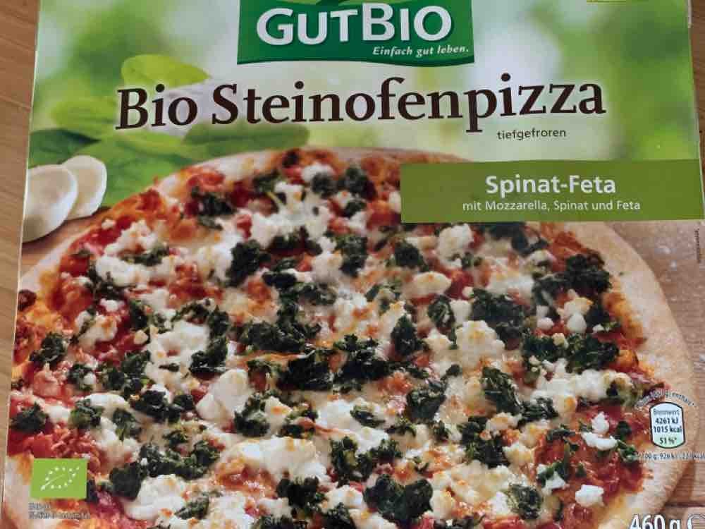 Steinofenpizza Spinat-Feta von JNSchuermann | Hochgeladen von: JNSchuermann