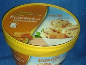 Grandessa - Eiscreme mit Milch und Sahne, Aldi-Süd, Vanille  | Hochgeladen von: Mobelix