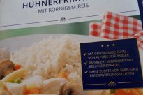 Kalorien Fur Huhnerfrikassee Mit Kornigem Reis Fleisch Fddb