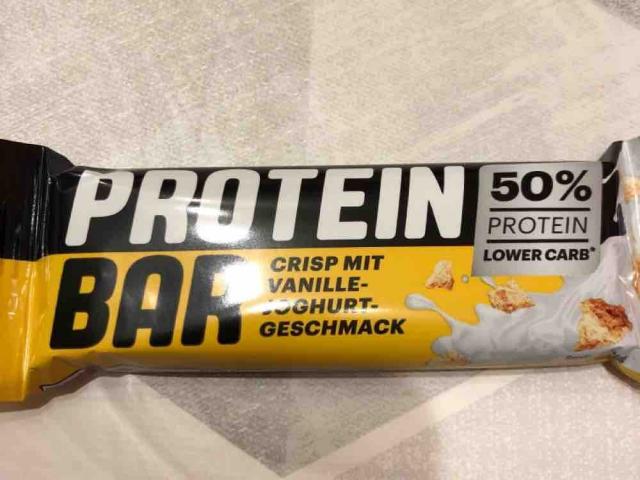 Protein  Bar, Crisp mit Vanille Joghurt von EdeGZ | Hochgeladen von: EdeGZ