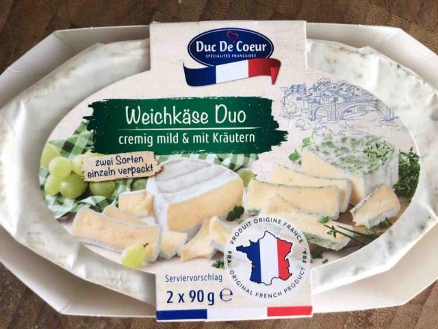 Weichkäse Duo, cremig mild / mit Kräutern von Fergy | Hochgeladen von: Fergy