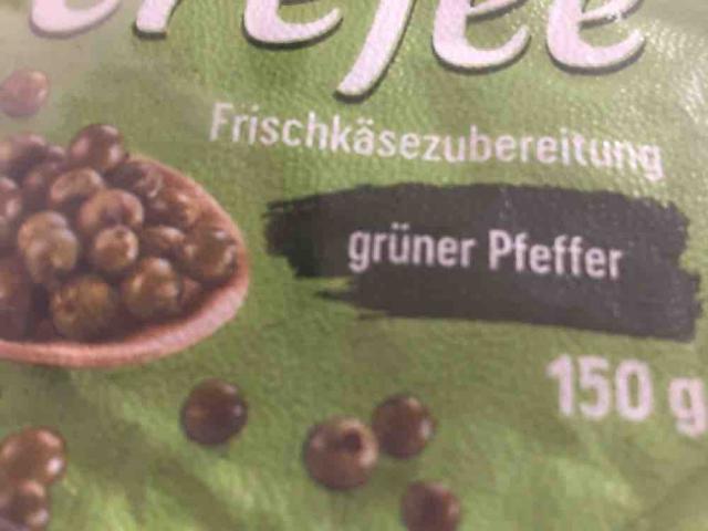 crefee Frischkäsezubereitung  „grüner Pfeffer“ (Lidl) von dahump | Hochgeladen von: dahumph